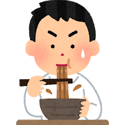 syokuji_curry_udon_man