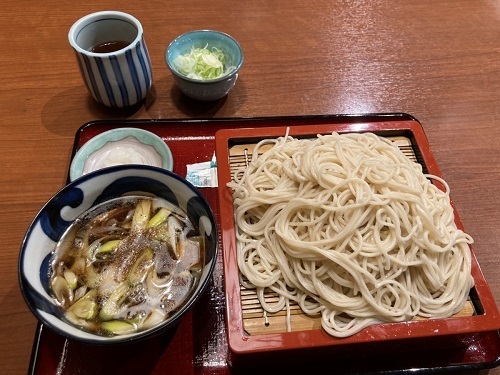鴨そば写真